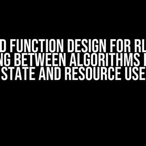 Reward Function Design for RL Agent Switching Between Algorithms Based on State and Resource Use